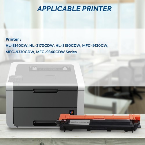 4x TN221 TN225 High Yield Toner Cartridge for Brother MFC-9130CW 9330CDW 9340CDW - Picture 3 of 8