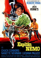 Kapitän Nemo ORIGINAL A1 Kinoplakat Jules Verne / Robert Ryan / Chuck Connors