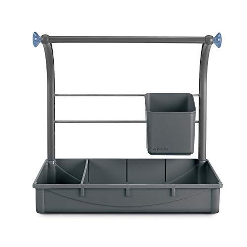 Polder Under Sink Cleaning Supplies Organizer/storage Caddy Gray for