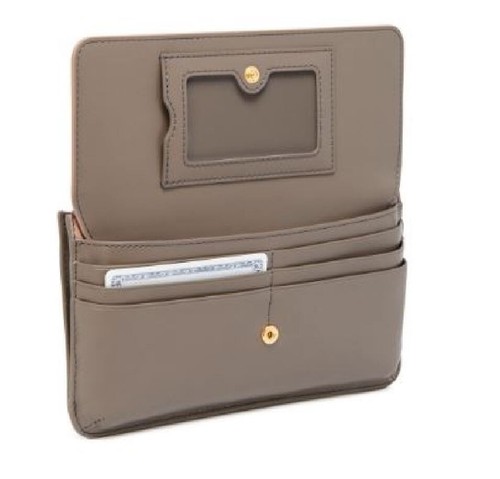 Tumi Belden Leder BOXED Geldbörse/Crossbody/Clutch Dark Mauve ~ Neu mit Etikett ~ perfektes Geschenk - Bild 7 von 8