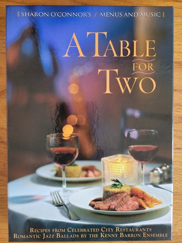 A Table For Two, Recipes And Music For A Romantic Dinner At Home (Book & CD)