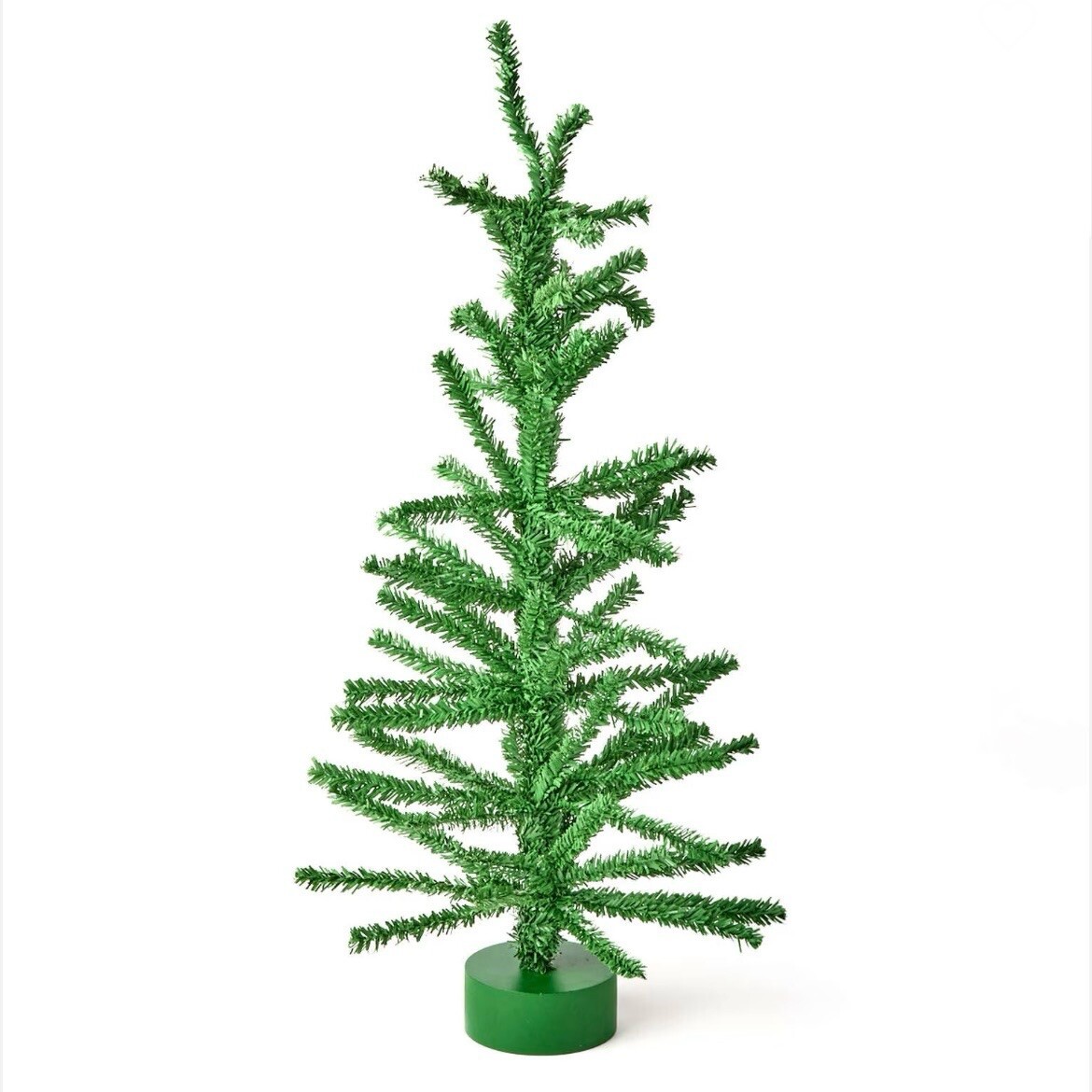 Place & Time Green Holiday Mini Christmas Tree 24 Inches (No Light or Ornaments)