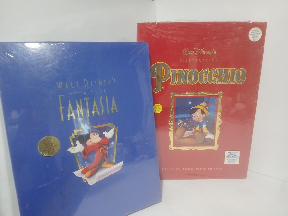 コレクション THE  WALT  DISNEY Walt Disney Pinocchio &Fantasia Masterpiece Deluxe Collector