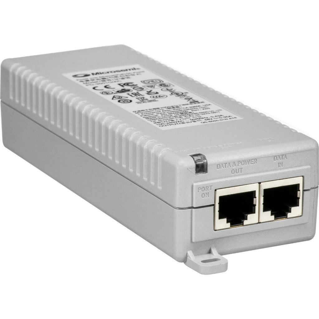 3x Microsemi PowerDsine 3501G PD-3501G/AC Gigabit Ethernet PoE Injector 48V VoIP