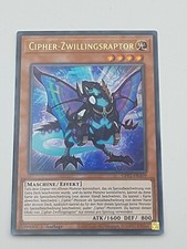 Yu-Gi-Oh Einzelkarte Cipher-Zwillingsraptor Ultra Rare NM 1st