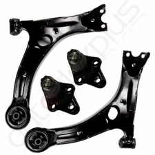 Brand 4Pcs Front & Rear Control Arm &Coil Spring Kit For 2003-13 Toyota Corolla