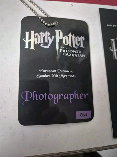 Harry Potter & The Prisoner Of Azkaban Daniel Radcliffe Autograph, Premiere Pass - Picture 16 of 16