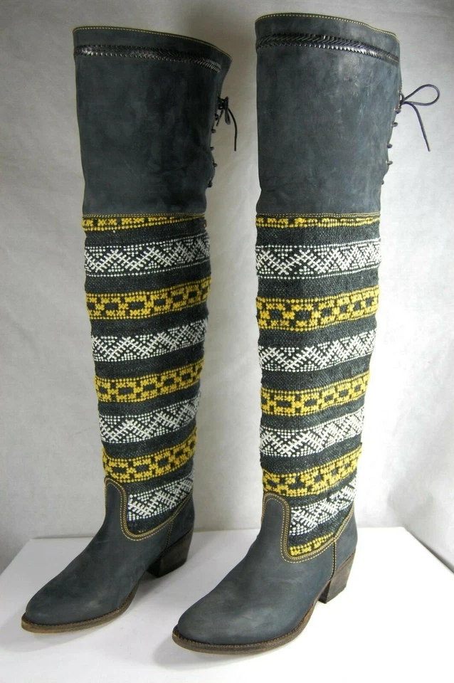 38/8❤️BOTAS DE MOTOCICLISTA COBRA SOCIETY COURO SOBRE JOELHO OTK - Imagem 4 de 4