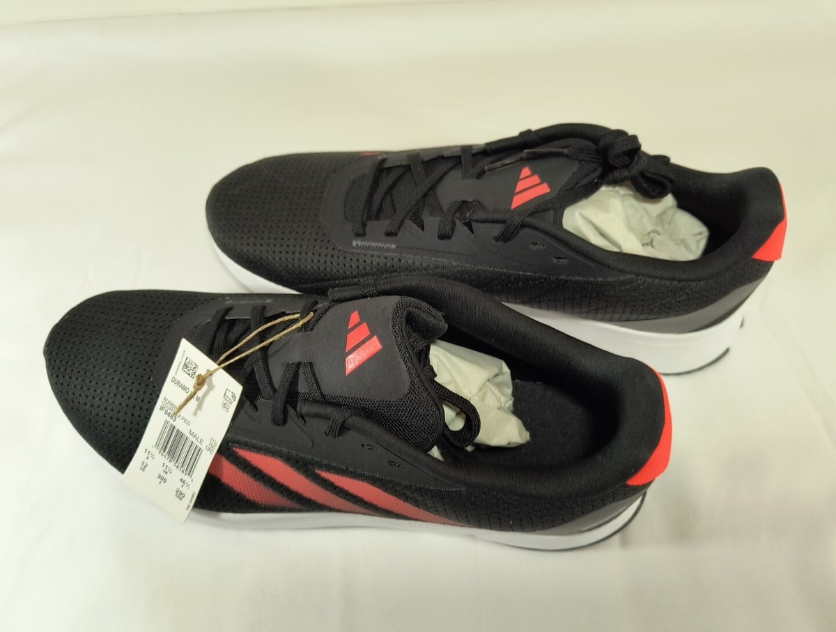 ★アディダス★Duramo Sl Shoes★Black/Solar Red/Grey adidas DURAMO SL SHOES Men's Size 11.5 Core Black / Solar