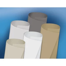 DICOR 85B40-40 EPDM SEAMLESS RUBBER ROOFING WHITE 8'6" x 40' RV