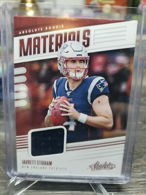 JARRETT STIDHAM Absolute Rookie Material Jersey Patch New