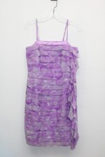 Ann Taylor, Purple Ruffle Spaghetti Strap Dress, Size 6