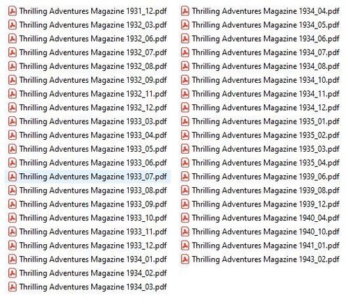 THRILLING ADVENTURES MAGAZINE 43 Choice Issue Collection On USB Thumb Drive - Picture 4 of 12