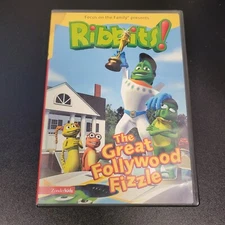 Ribbits! The Great Follywood Fizzle (DVD, 2003, Zonderkids) ~Focus On The Family