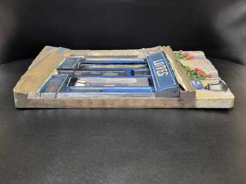 LIVRES 3D Wall Art Resin Book Store Plaque by Chiu Tak Hak Sculptural 6" X 4.5" - Picture 12 of 24