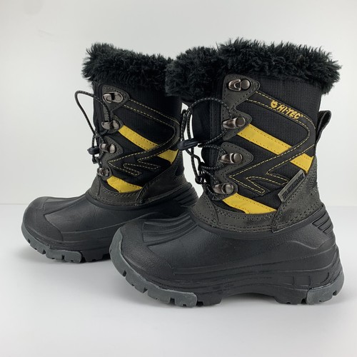 Hi Tec Avalanche Jr Boots Size J11 Faux 