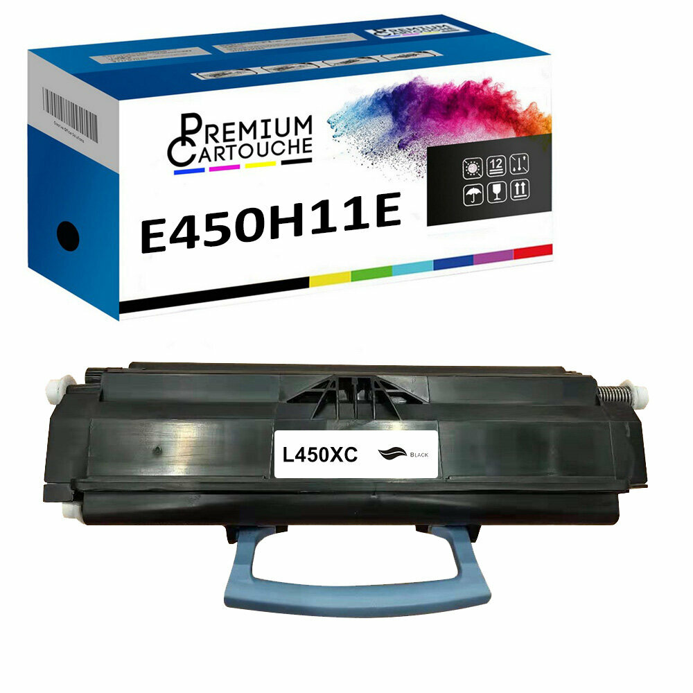 Toner E450H11E noir pour réduire vos coûts d impression Lexmark sans perdre en lisibilité