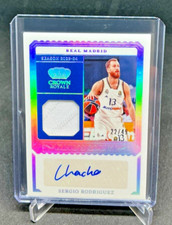 2023/24 Euroleague Crown Royale King's SERGIO RODRIGUEZ Patch AUTO 22/49