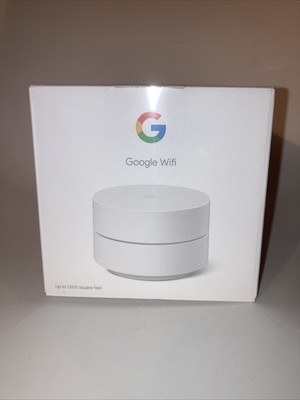 NEW Hey Google WI-FI Point NEST Router GJ2CQ SEALED White Snow 2 Ports AC1200