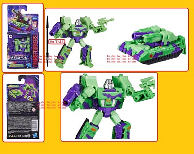 Transformers Legacy Core Class G2 Universe Megatron 4'' +SniperPistol +Cannon NEW