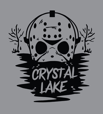  Friday The 13th Jason Vorhees Lives Camp Crystal Lake Mens and  Womens Short Sleeve T-Shirt : Clothing, Shoes & Jewelry