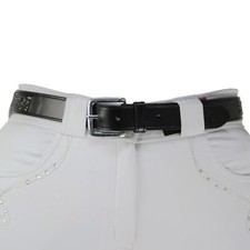 Hy Encrusted Rock Belt - Black