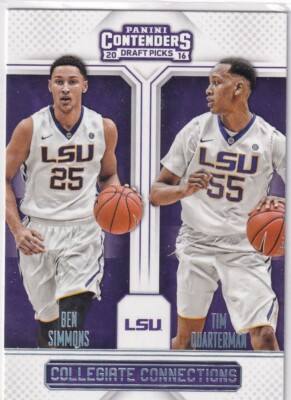 2016 Panini Contenders Draft Picks #5 Ben Simmons / Tim Quarterman NM
