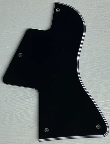 Pickguard Compatible For Fit Gibson Les Paul Special-P90 Guitar 5 Ply Black