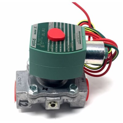 ASCO 8040G023 24/60 3/4 X 3/4 2NC ALUM 10.1/F W AC
