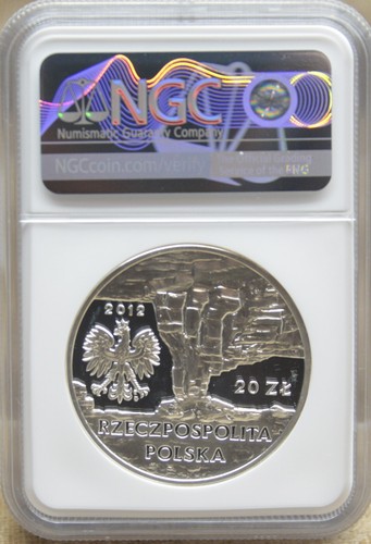 Poland 2012MW S20 Zlotych Krzemionki Opatowskie NGC PF 68 Ultra Cameo - Picture 2 of 6