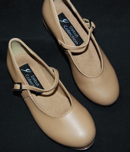 ENERGETIKS - Debut Tan Brown Tap Shoes - Size 13 - EXCELLENT CONDITION - Picture 14 of 16