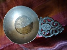 Zinn Schale oder Aschenbecher, Gewicht 118 Gramm
