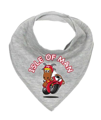 Official Isle of Man TT Races Baby Bib/Neck Chief - Picture 1 of 2