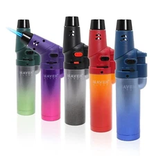 💥 2 X MAVEN ALPHA+ GRADIENT COLLECTION REFILLABLE TORCH JET LIGHTER - 2 PC DEAL
