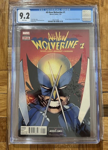ALL NEW WOLVERINE #1 CGC 9.2 1ST APP LAURA KINNEY AS WOLVERINE