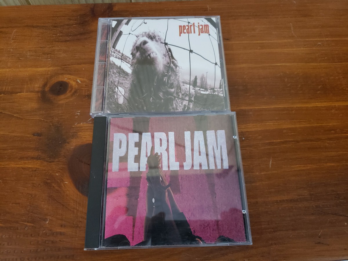 Pearl Jam usa製 80s 90s Pearl Jam 2 CD Bundle - Self Titled 1993 ZK53136, Ten 1991 ZK47857