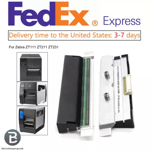 203DPI Printhead for Zerba ZT111 ZT211 ZT231 Thermal Printer P1123335-012