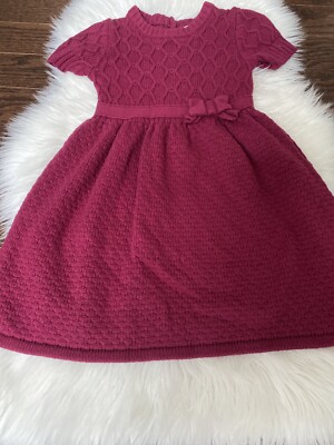 burgundy dress 5t Maroon Twirl Dress For Girls & Toddlers main image 0