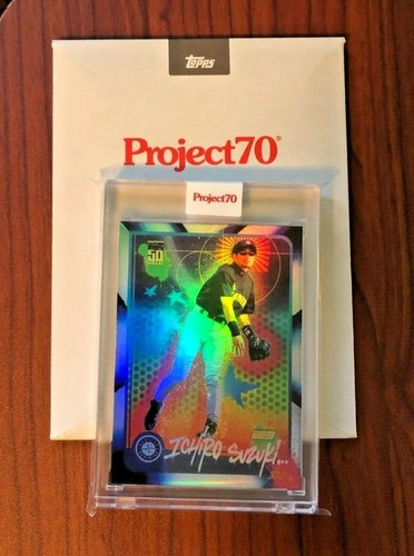 2021 Topps Project70 - 2001 Ichiro Suzuki by RISK #215 RAINBOW FOIL /70 - Picture 4 of 4