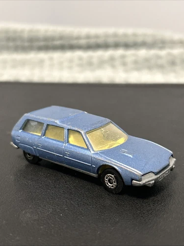 Vintage 1979 Matchbox Superfast Citreon CX Blue Lesney England Die Cast Car