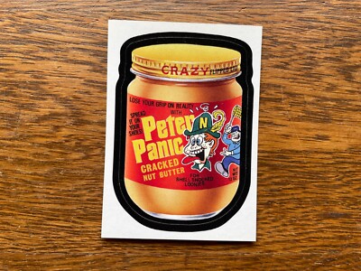 MINT 2008 TOPPS WACKY PACK PACKAGES FLASHBACK 1 BONUS STICKER PETER PANIC B5 M