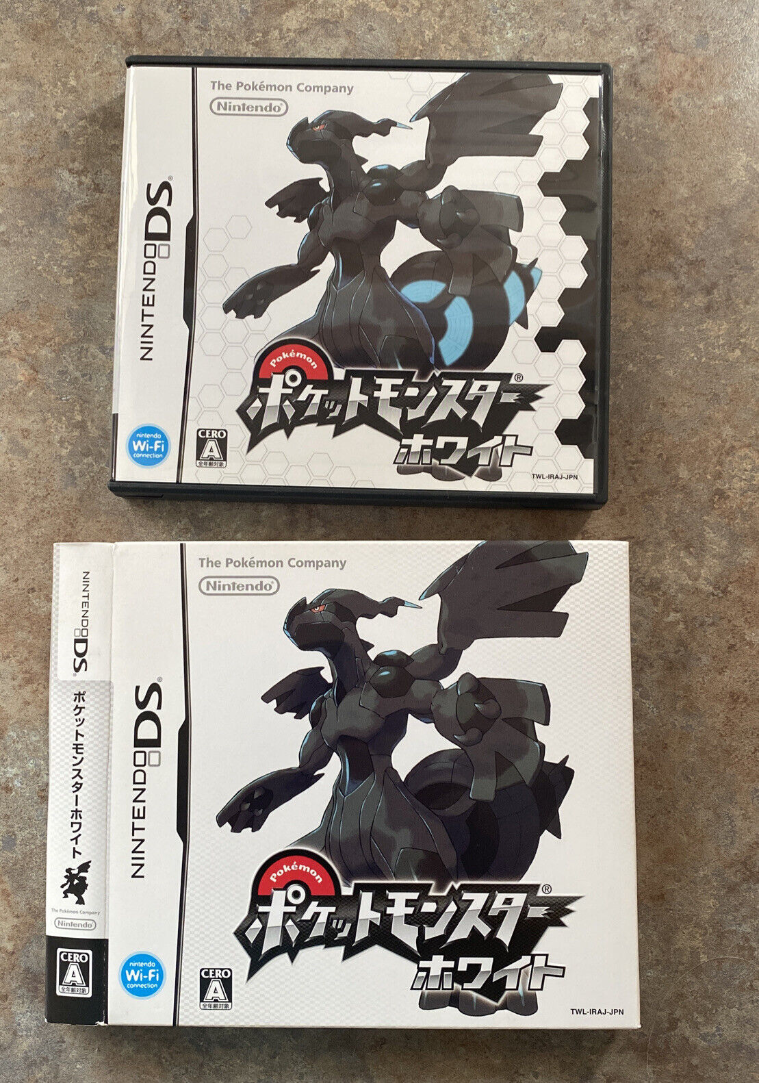  Pokemon Black and White DS Game - Pokemon White Version 2  (Japan Import)(Does not work on USA 3DS/DSI/X) : Video Games