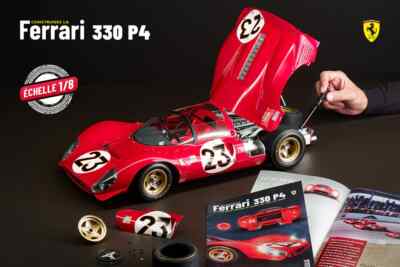 Build the Ferrari 330 P4 1/8 New in box n°1 french