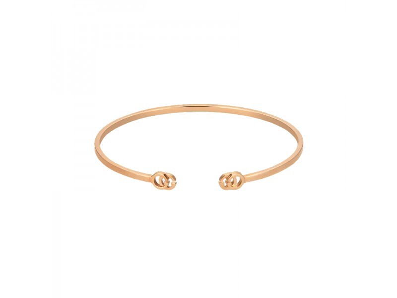 Gucci bracelet Running G YBA481663002 Ladies Bangle Rose Gold 18 KT 17 CM