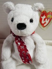 2000 TY Beanie Baby original collection Holiday Teddy Bear P.E. Pellets Beanie