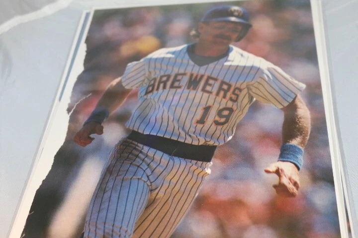 Kansas City Royals Milwaukee Brewers Stickers and 2 Cut Out Photos George Brett  - Image 2 of 3