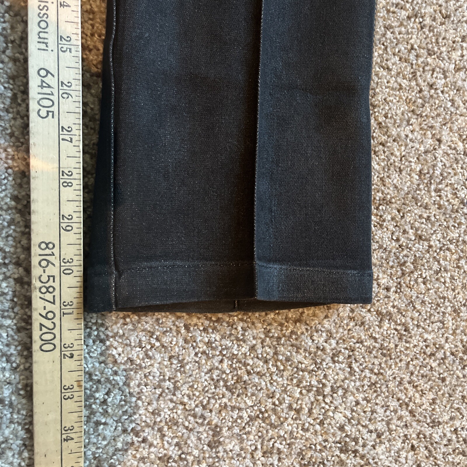 Nino Valentino dark wash western jeans Womens 8 (27 X 31) - View 10