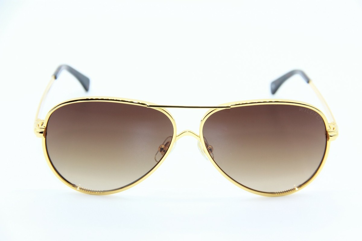 NEW WILDFOX AIRFOX 2 GOLD GRADIENT AUTHENTIC FRAME 