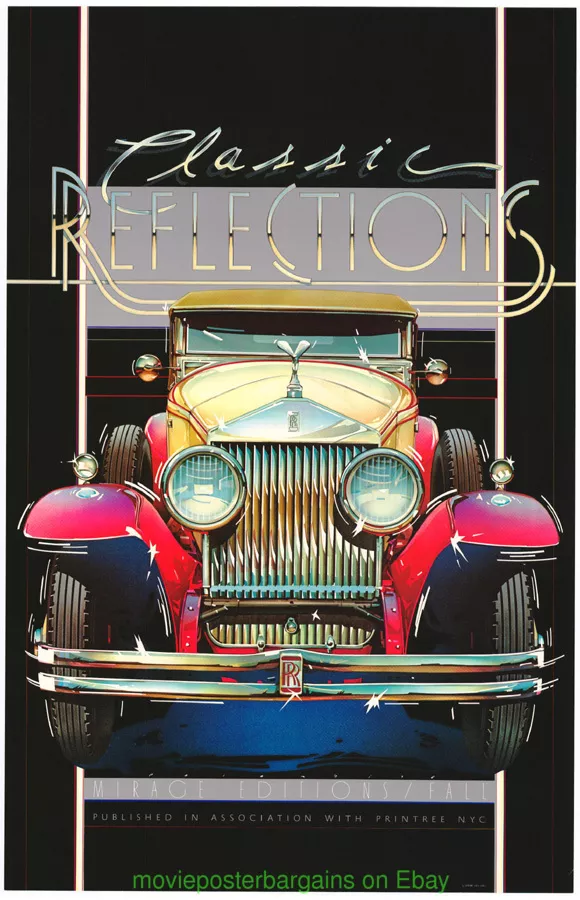 RollsRoyce previews art decoinspired cars with posters  Car Body Design