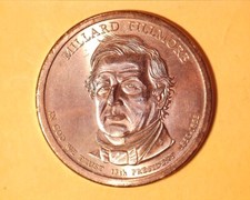 2010-P  MILLARD FILLMORE Presidential $1 Dollar UNC Coin **301-5